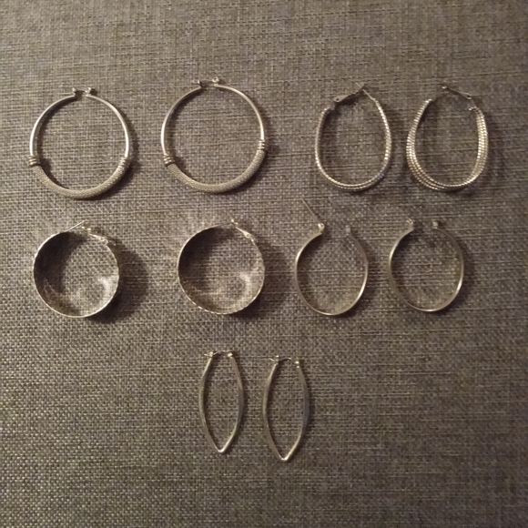 Women's Silver earrings bundle - Picture 2 of 2